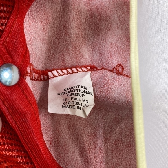 Vintage Spartan Swissmiss Menomonie, Wisconsin Mesh Snapback Hat - Picture 6 of 7